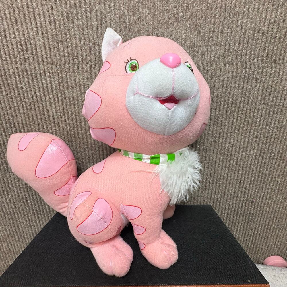 Vintage Strawberry Shortcake 10” Custard Cat Plush 2004